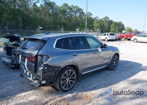 2023 BMW X3 Sdrive30I from USA, damaged, VIN 5UX43DP00P9S59680